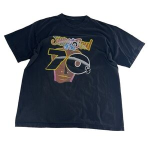 Vintage‎ Sweet Soul Of The 70s Shirt Mens 2XL Black Y2K Rap Tee Concert Tour 90s